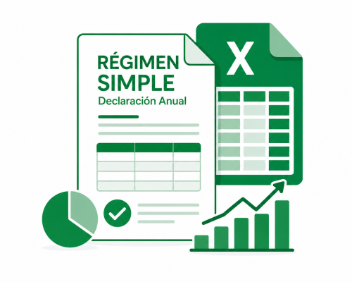 Liquidador declaración anual del régimen simple de tributación AG2025