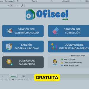 Liquidador Excel de intereses de mora DIAN 2026 (Gratuito)