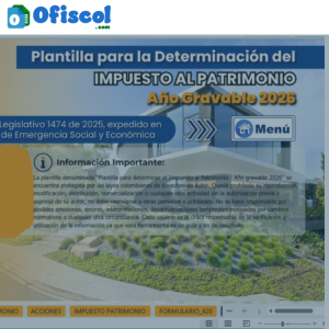 Liquidador Impuesto al Patrimonio 2026