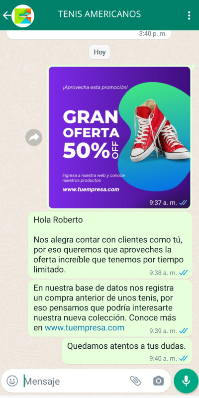 Post de Instagram Oferta Moderno Morado (1)